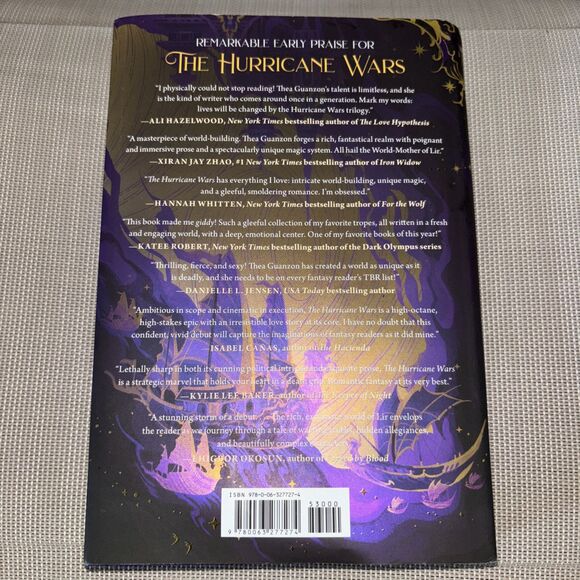 The Hurricane Wars by Thea Guanzon (Hardcover)Preowned Great Condition Fantasy - Picture 2 of 10